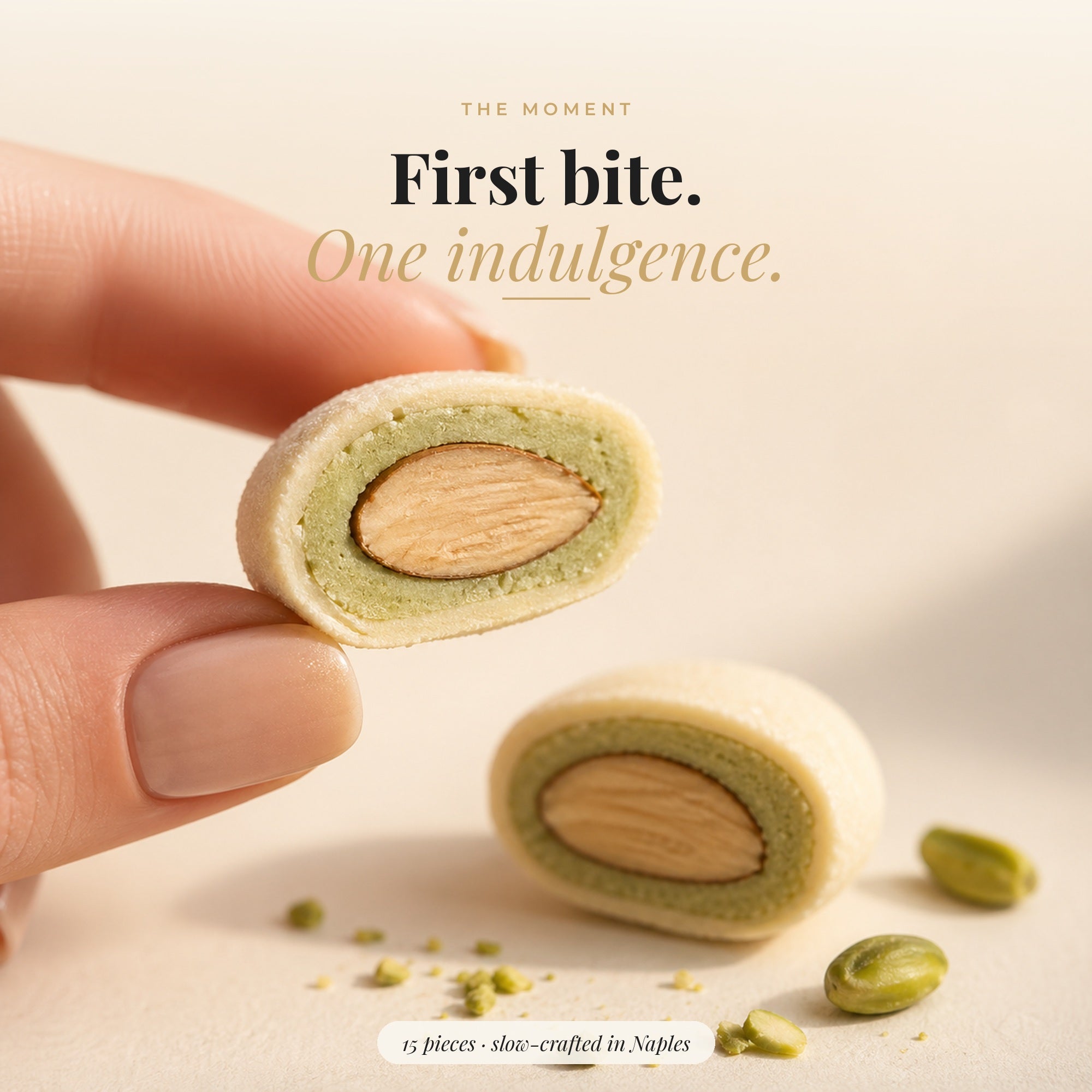 Nitini Pistacchio (Almond Core)
