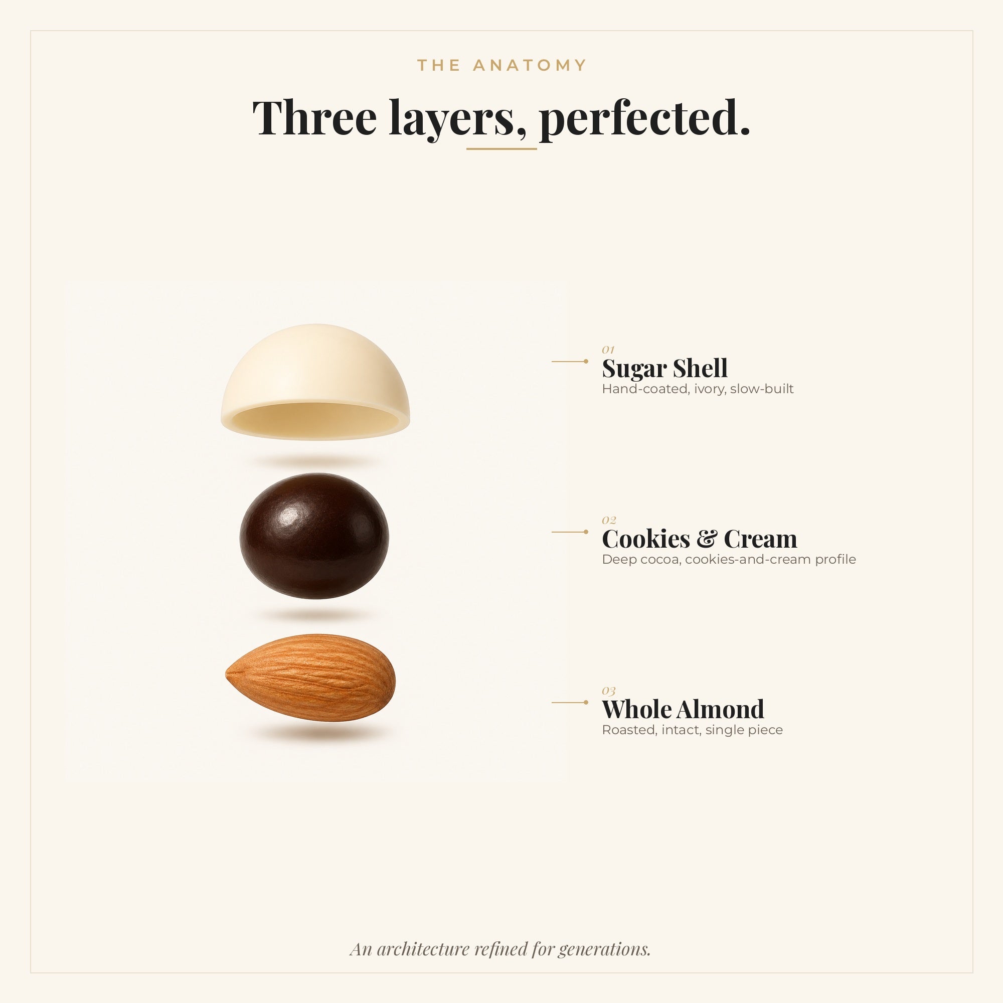 Nitini Chocolate Cookie (Almond Core)