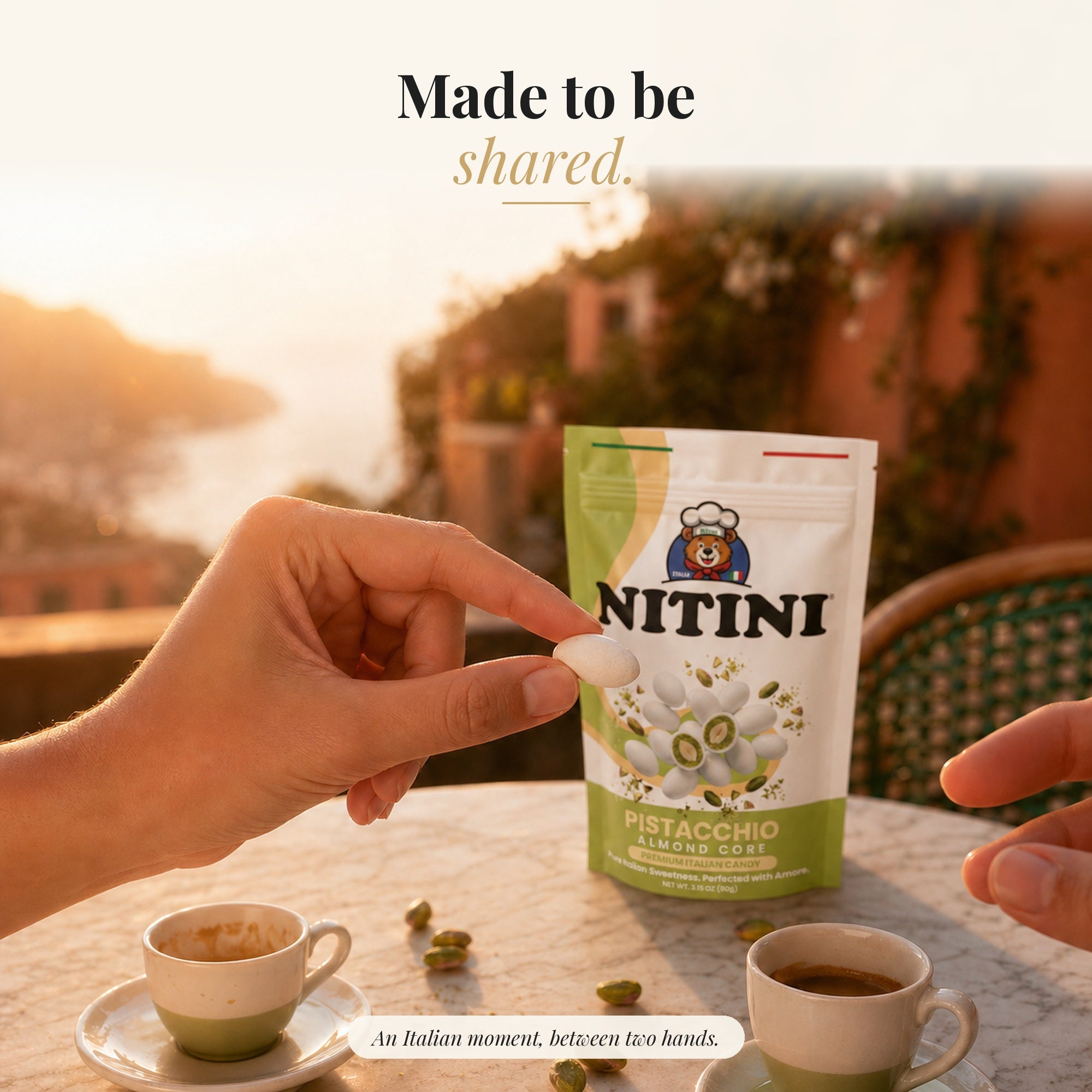 Nitini Pistacchio (Almond Core)